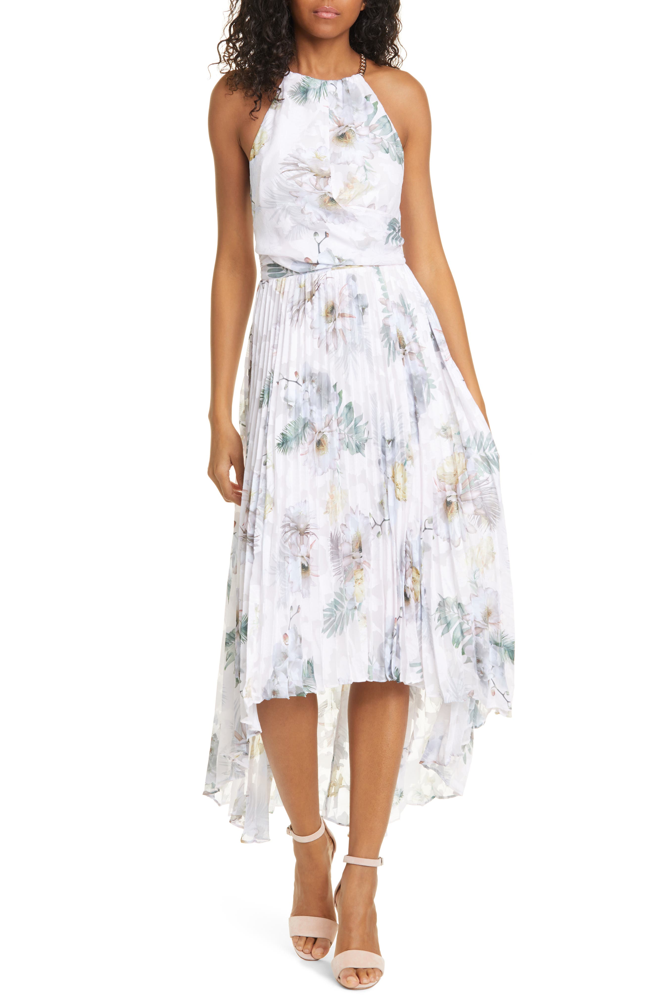 pleated ted baker dress