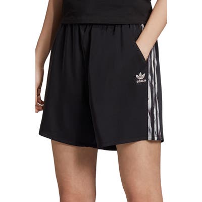 Adidas Originals Danielle Cathari Satin Shorts, Black