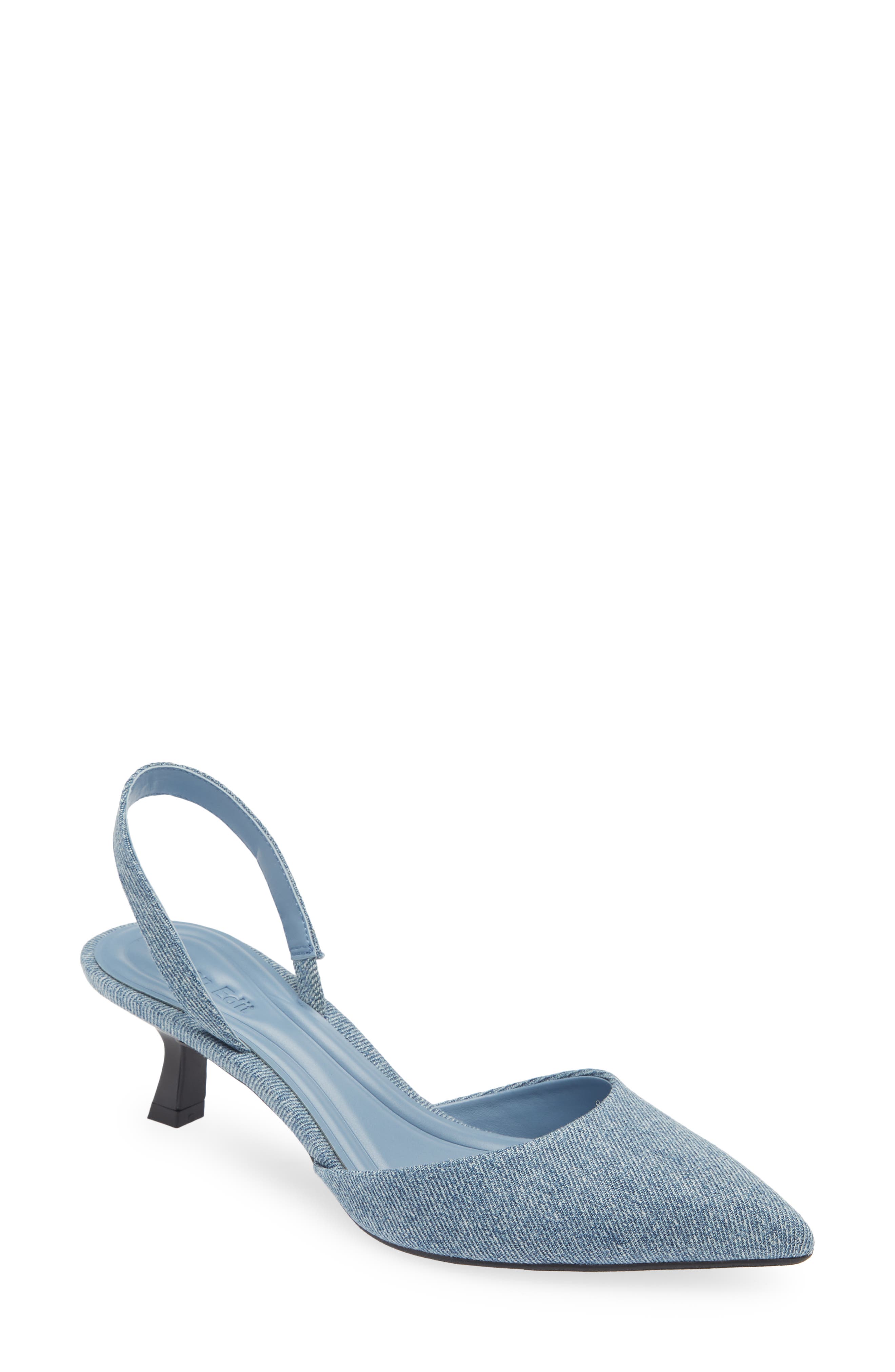 Light Sky Blue Pumps