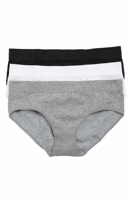 5-Pack Bonded Hipster Underwear With Danskin Logo Waistband