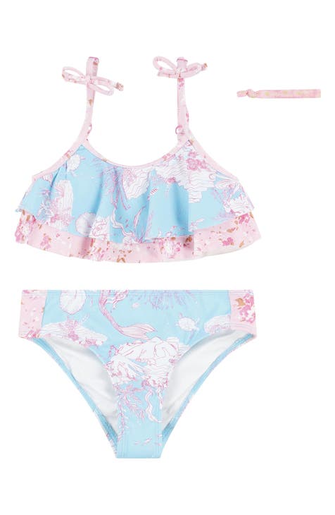 Kids' Under the Sea Two-Piece Swimsuit (Big Kid)
