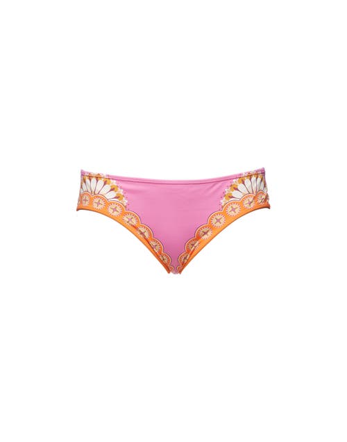 La Doublej Sunset Bikini Bottoms In Napoli Plates Placée Pink