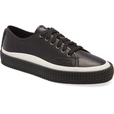 Salvatore Ferragamo Storm Low Top Sneaker- Black