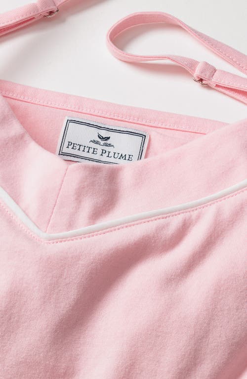 Shop Petite Plume Sylvie Luxe Pima Cotton Short Pajamas In Pink