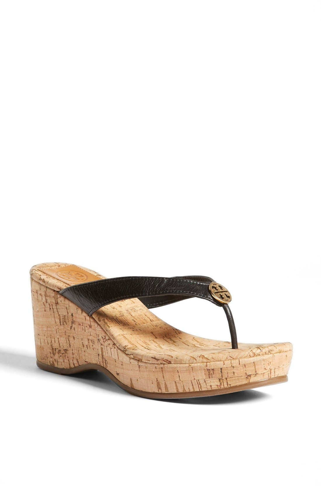 tory burch wedge flip flops nordstrom