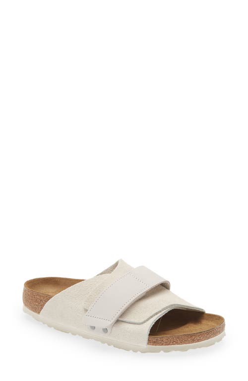 UPC 192761182825 product image for Birkenstock Kyoto Slide Sandal in Antique White at Nordstrom, Size 8-8.5Us | upcitemdb.com