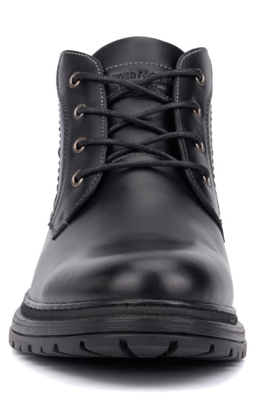Reserve Footwear Ulysses Lug Sole Boot In Black