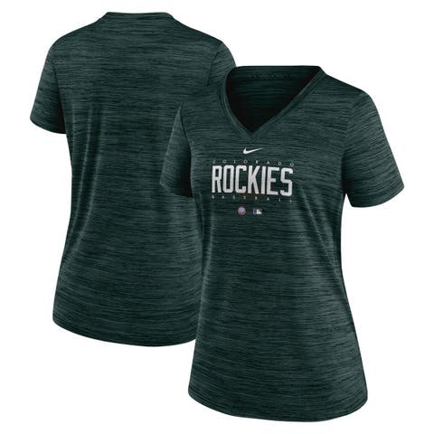 Nike Dri-Fit City Connect Velocity Practice (MLB Los Angeles Dodgers) Women's V-Neck T-Shirt