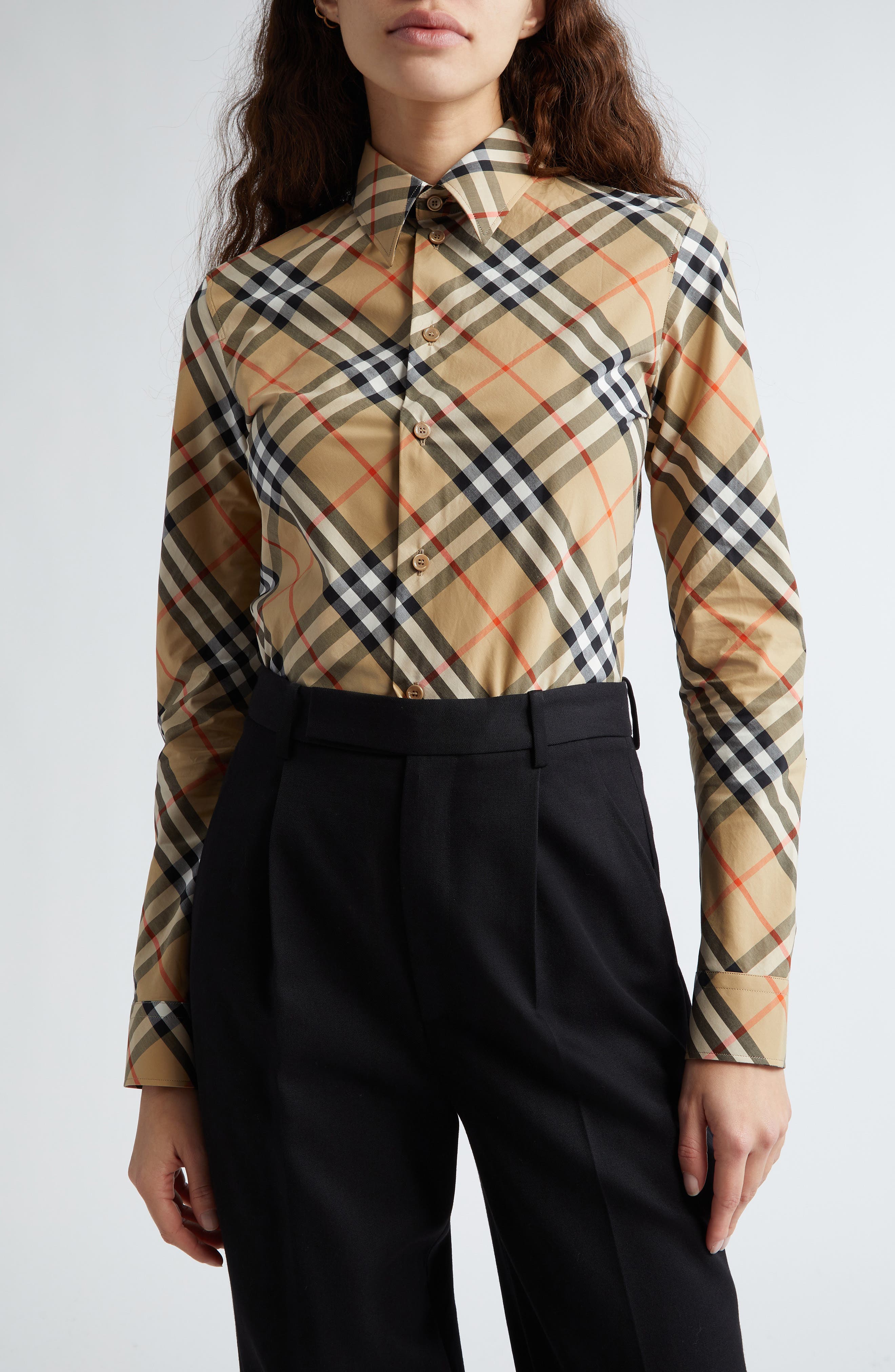 burberry blouse sale