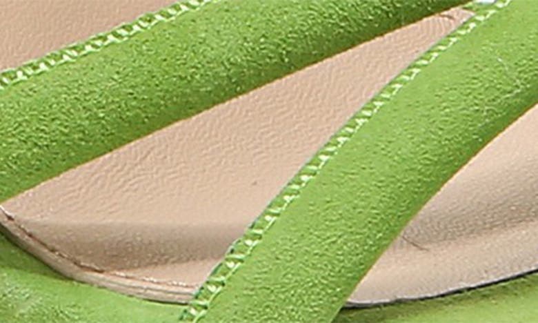 Shop Sam Edelman Kia Strappy Sandal In Apple Green