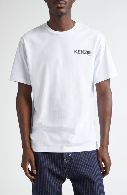 KENZO Boke Flower 2.0 Classic Graphic T-Shirt White at Nordstrom,