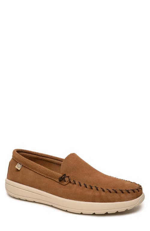 Minnetonka Discover Classic Water Resistant Loafer Dusty Brown at Nordstrom,
