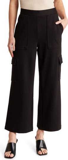 Adrianna Papell Pull On Ponte Cargo Pants Nordstromrack