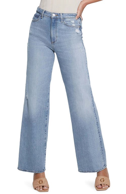 GUESS Wide Leg Jeans in Blue at Nordstrom, Size 28 32