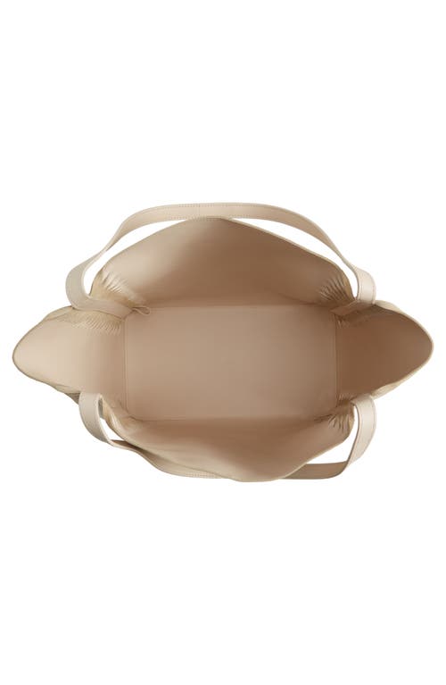 Chloé Beige Louela Suede Tote Bag In Pearl Beige