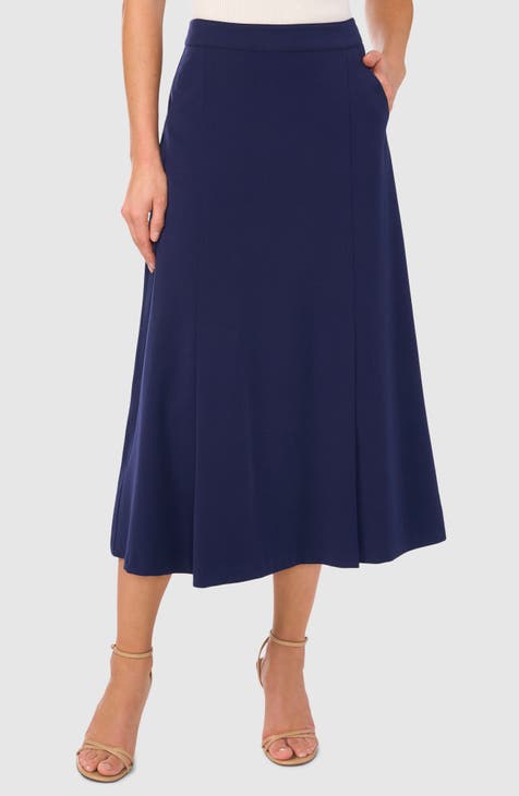 Blue navy skirt best sale