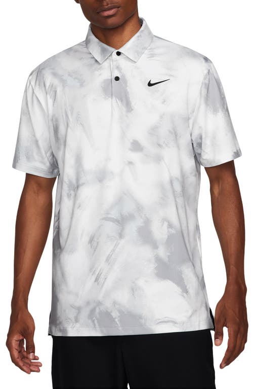 Shop Nike Golf Dri-fit Stretch Golf Polo In White/black