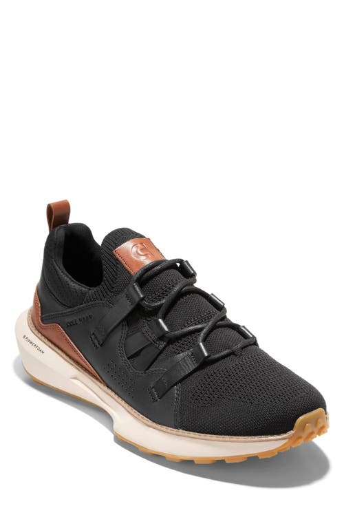 Cole Haan Grand Motion Stitchlite™ Ii Sneaker In Black/british Tan/ivory