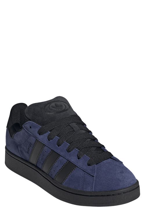 Shop Adidas Originals Adidas Campus 00s Sneaker In Black/black/dark Blue