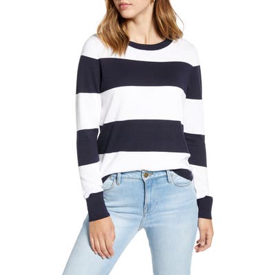 1901 Button Back Sweater, Blue