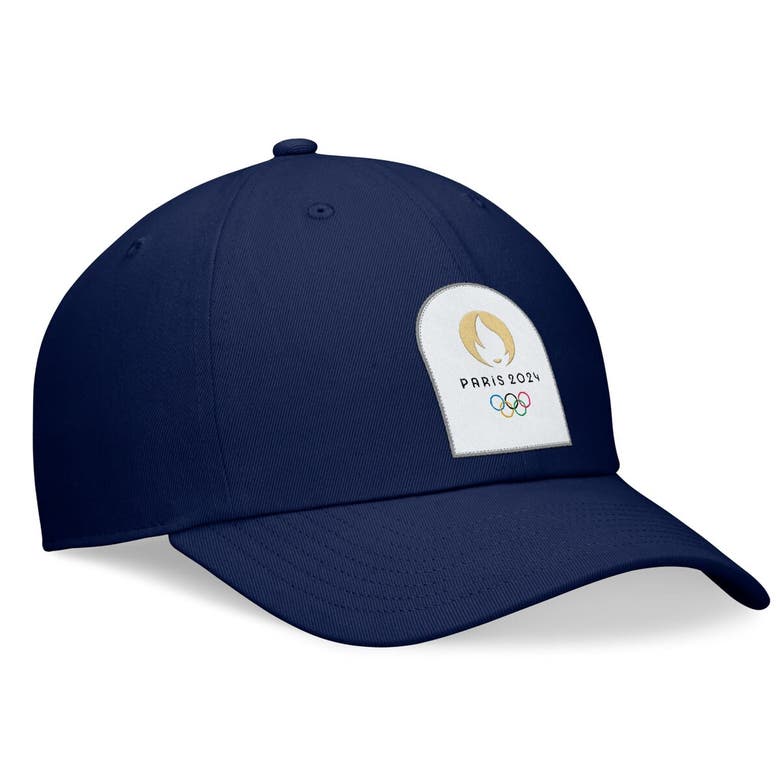 Shop Fanatics Branded Navy Paris 2024 Summer Olympics Adjustable Hat