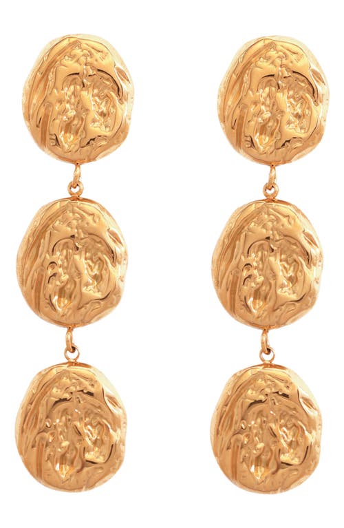 Pedreira Drop Earrings in Gold