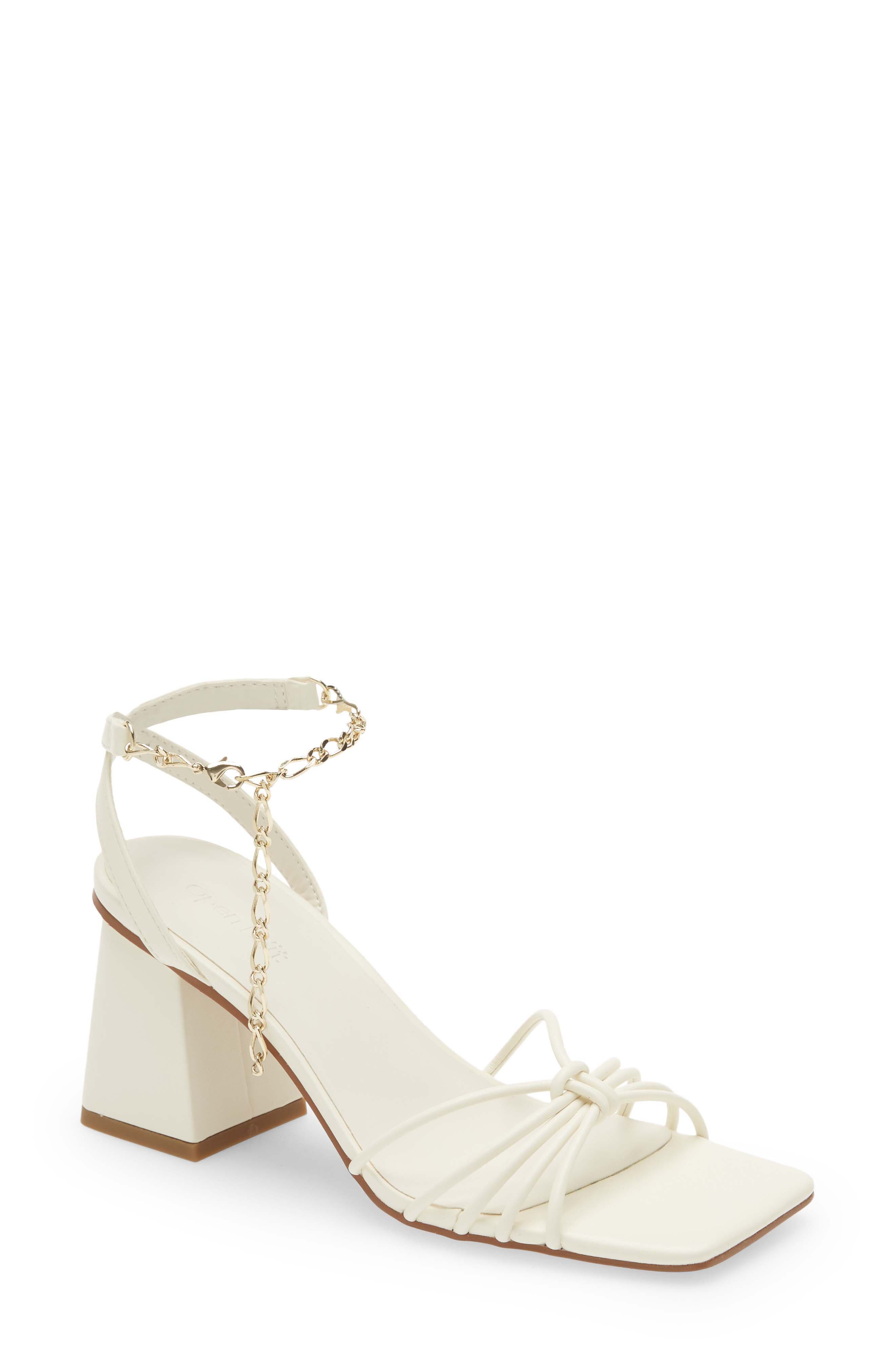 nordstrom white heels