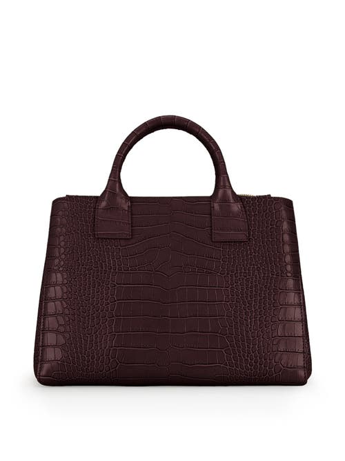 Teddy Blake Bella Croco 12" In Dark Brown