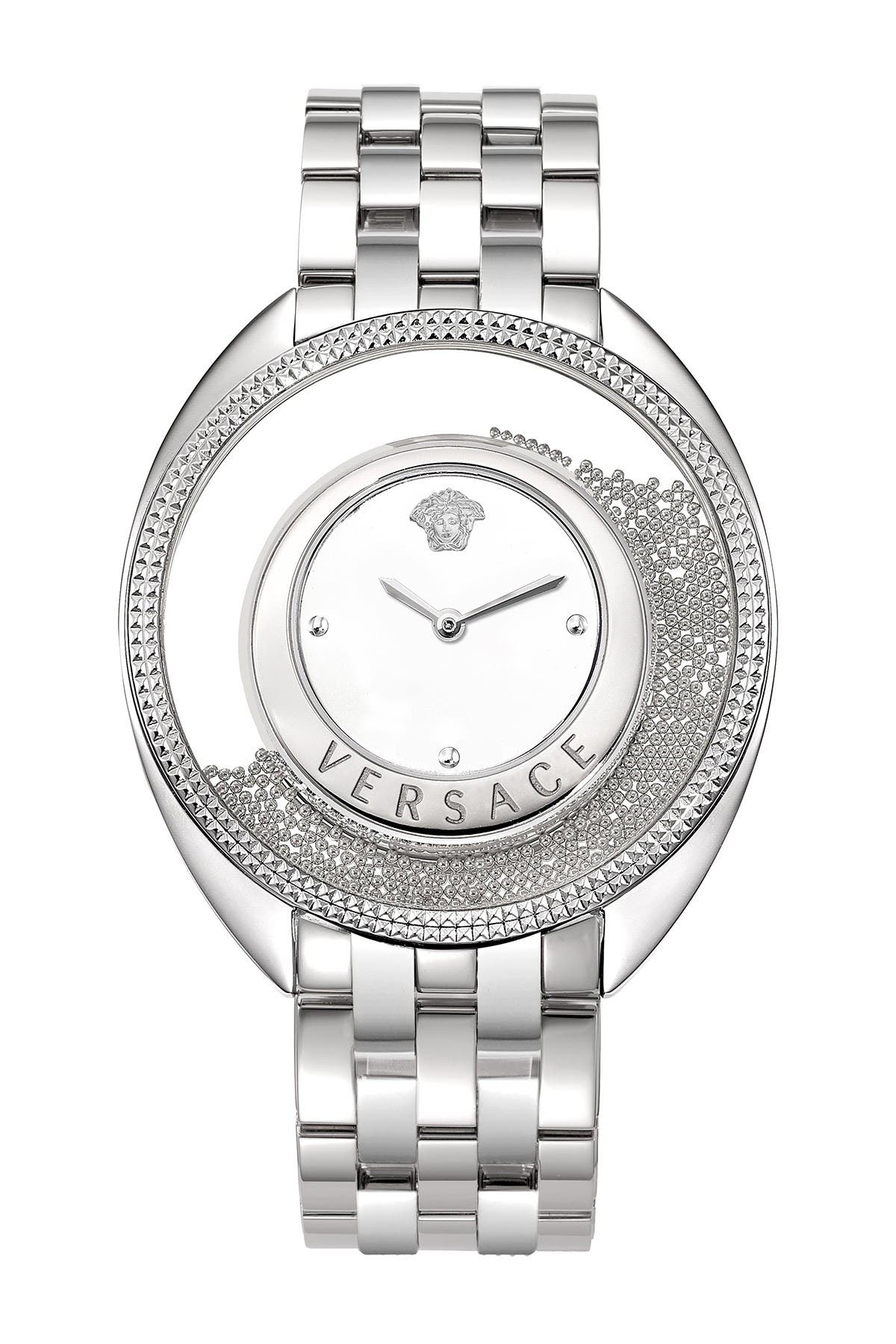 versace stainless steel watch