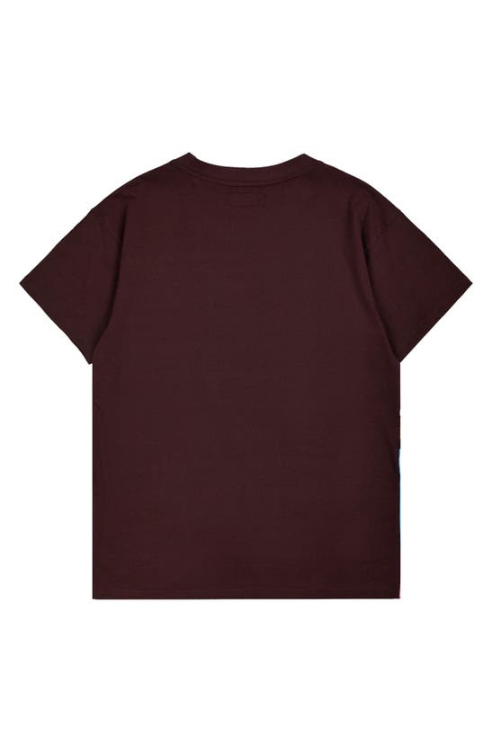 Shop Paterson Baseline Graphic T-shirt In Brown