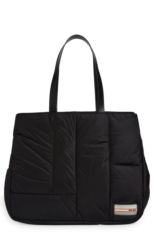 WE-AR4 The Excess Quilted Bag in Black