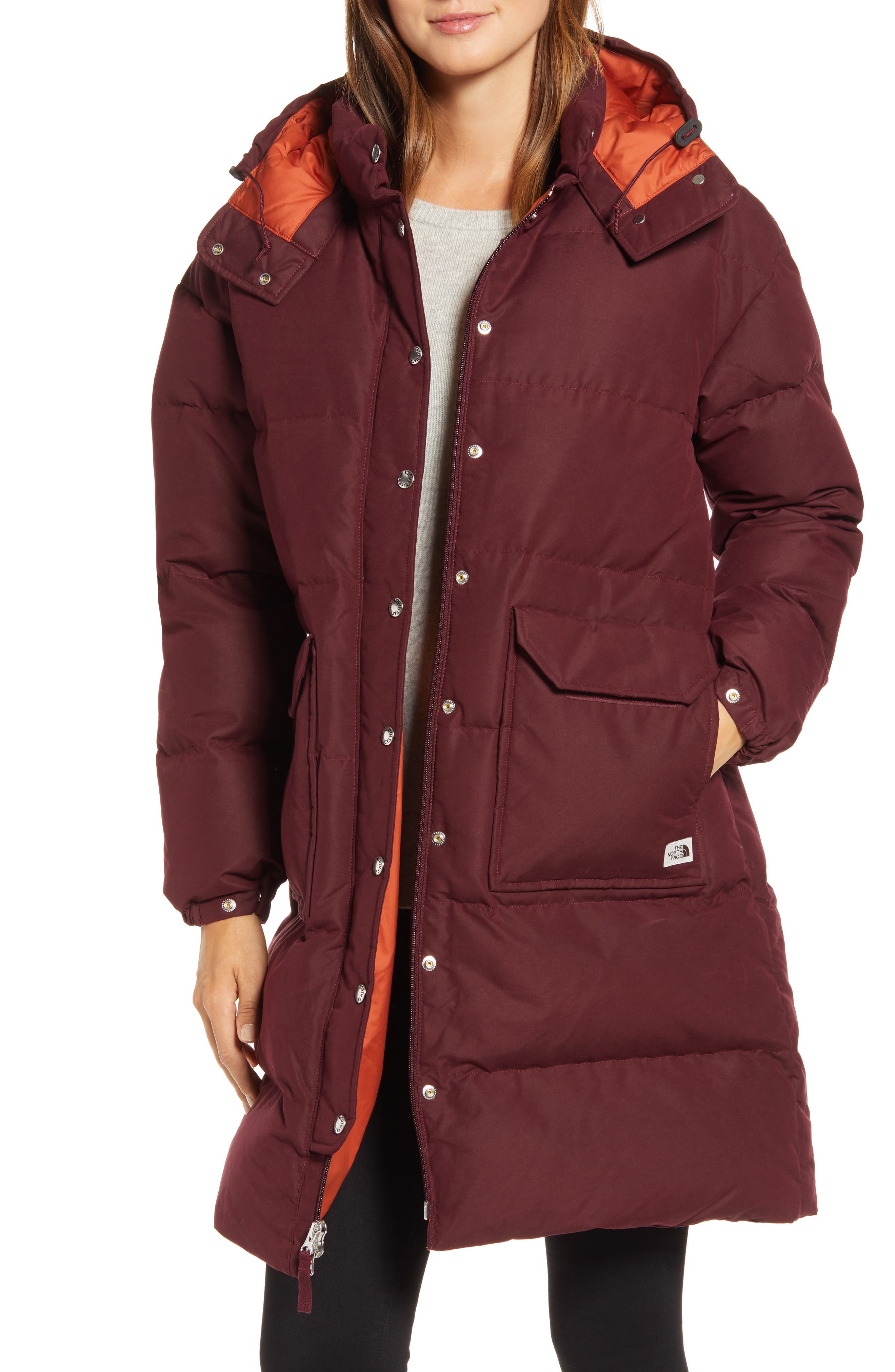 the north face deep garnet red