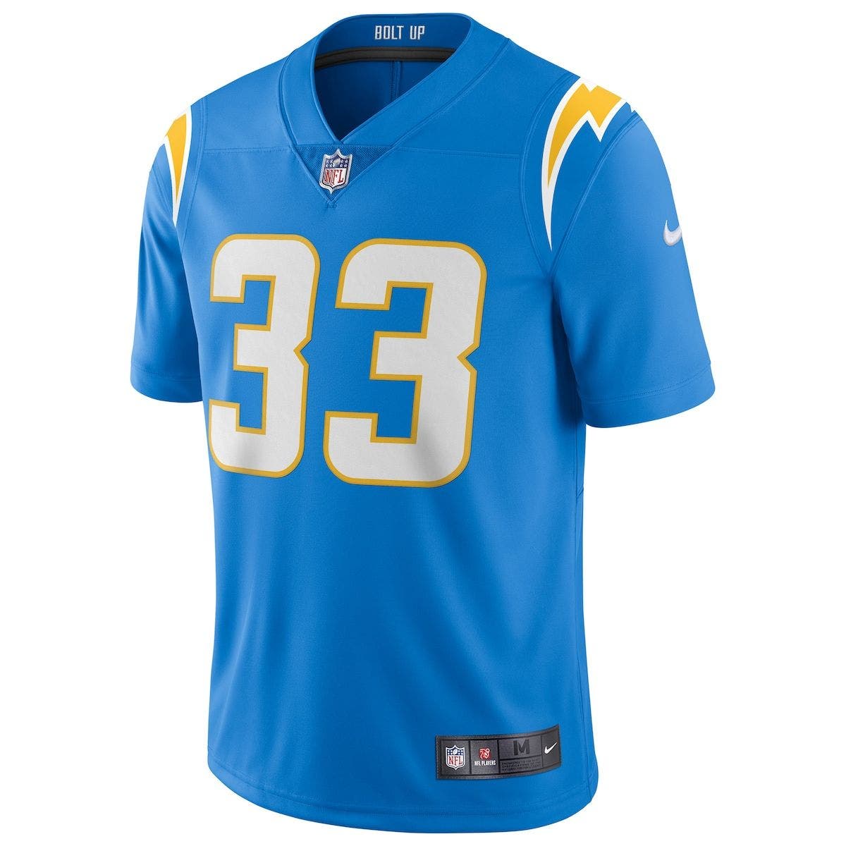 derwin james jersey powder blue