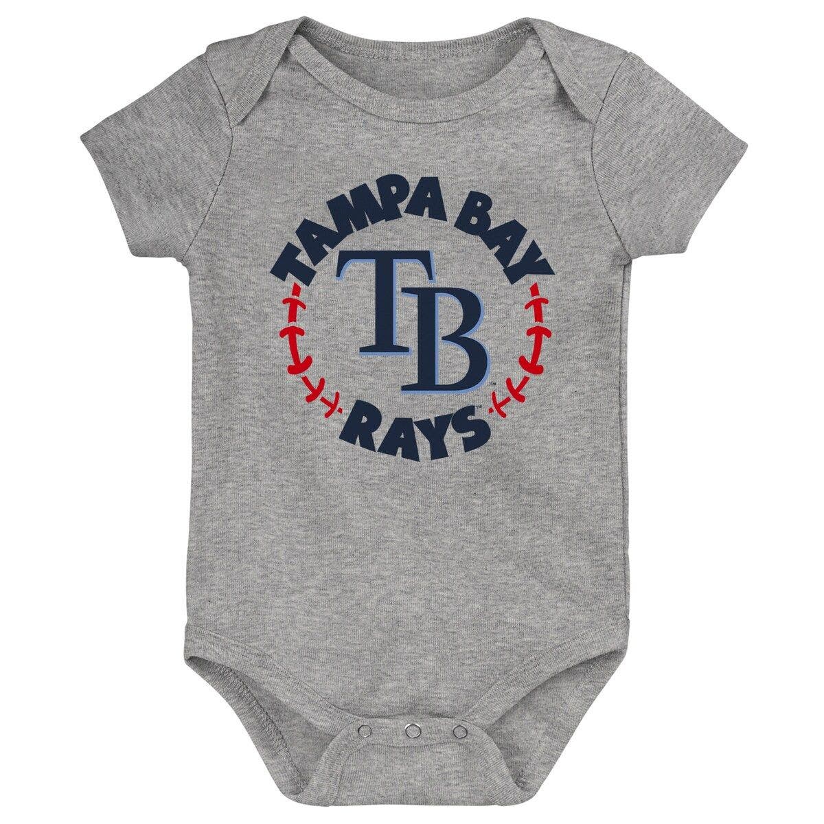 Outerstuff Newborn & Infant Light Blue/White/Heather Gray Tampa Bay