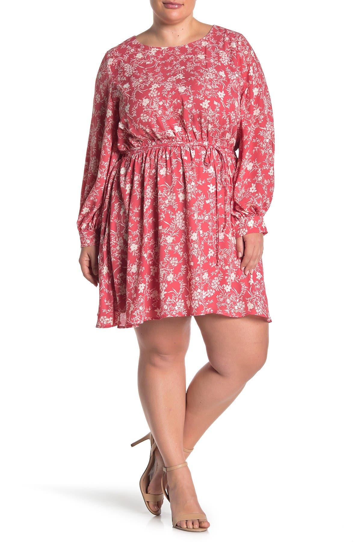plus size garden party dress