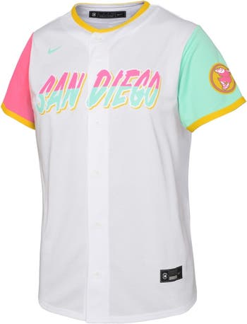 Men's Nike Manny Machado Brown San Diego Padres Alternate Replica Player Jersey Size: Large