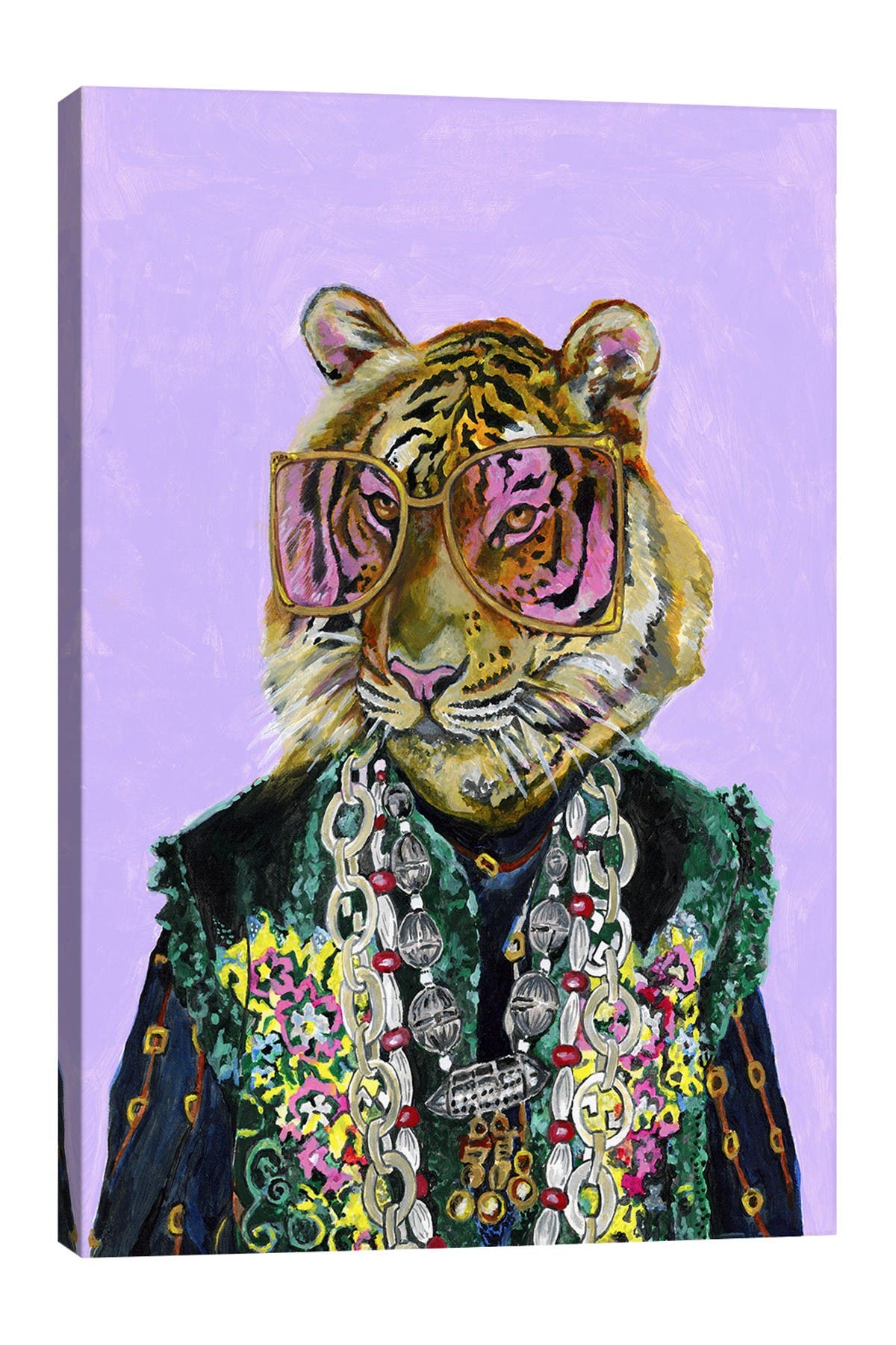 gucci bengal tiger slip on