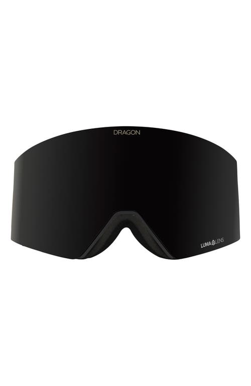Dragon Rvx Otg 76mm Snow Goggles With Bonus Lens In Black