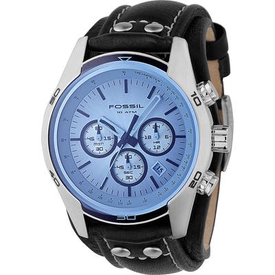 Fossil Chronograph Cuff Watch