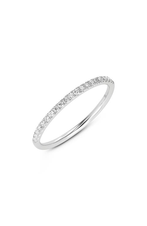 LIGHTBOX 0.25-Carat Pavé Lab Created Diamond Ring in 14K Gold at Nordstrom