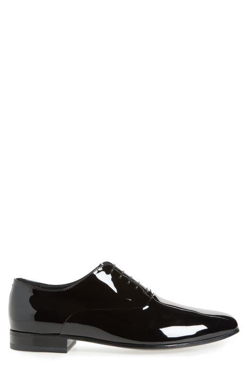 Jm Weston Albi Patent Oxford In Black