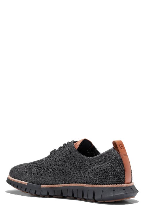 Shop Cole Haan Zerogrand Remastered Stitchlite™ Oxford In Magnet/black