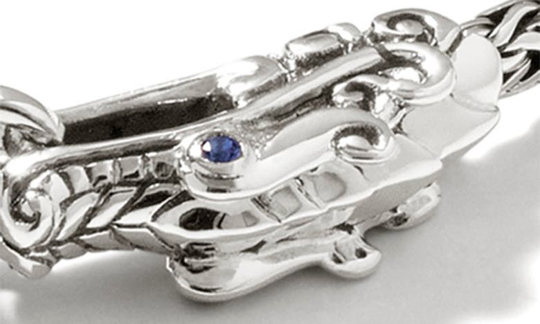 Shop John Hardy Legends Naga Double Dragon Head Pearl Adjustable Bracelet In Silver