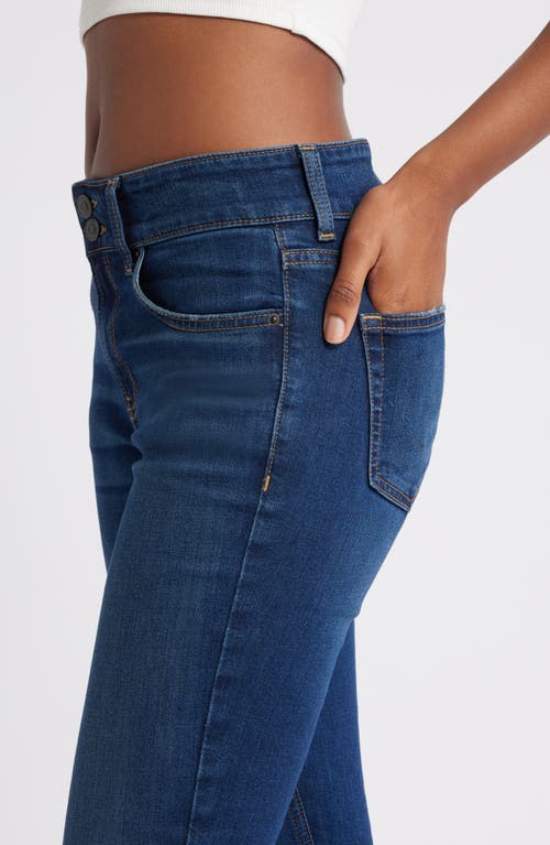 Shop Bp. Mid Rise Flare Jeans In Dark Wash