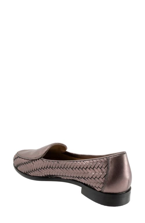 Shop Trotters Lyric Loafer In Rose Pewter