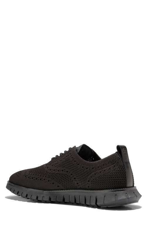 Cole Haan Zerogrand Remastered Stitchlite™ Oxford In Black/black