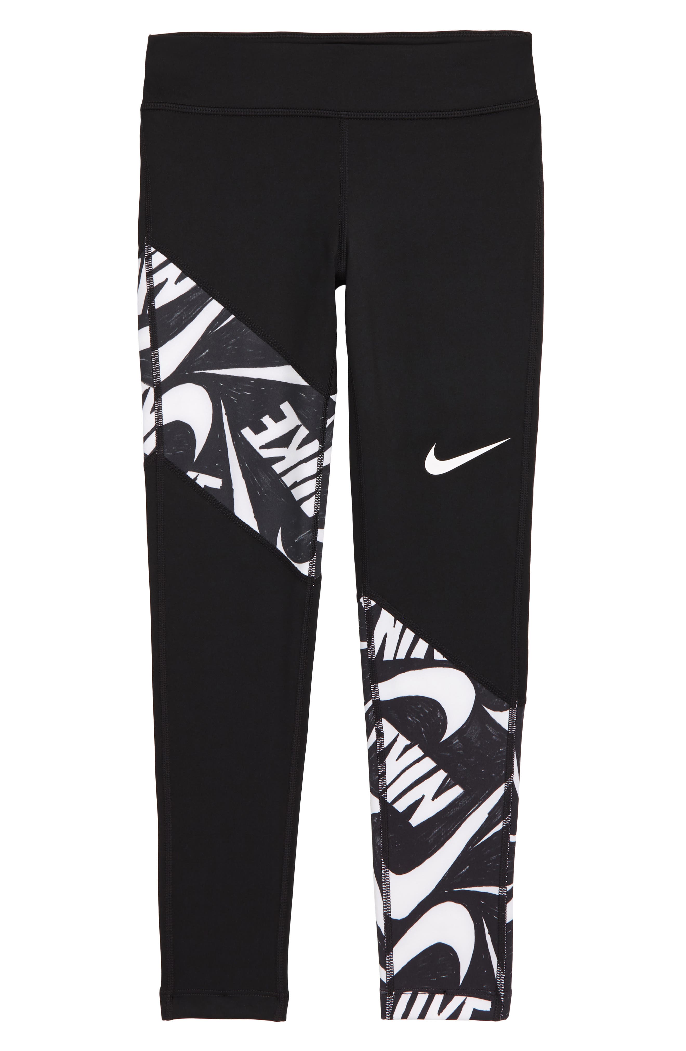 nike girl short tights