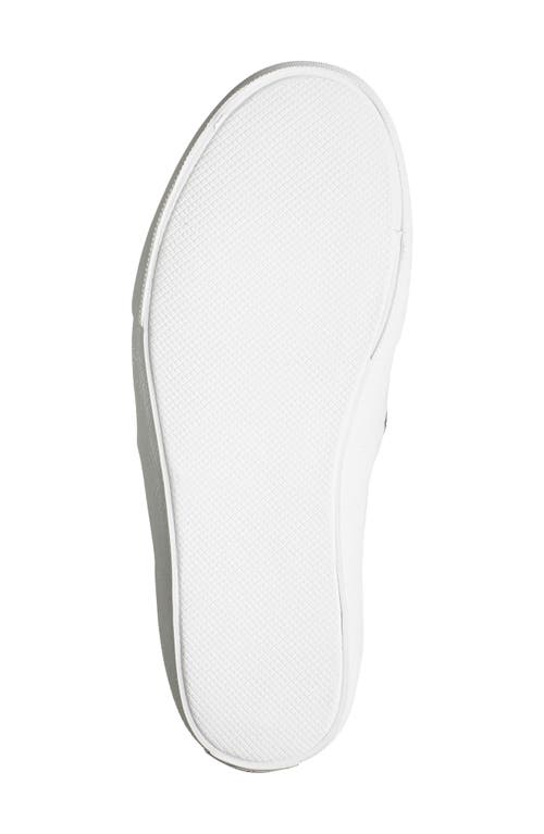 Official Program Canvas Slip-on Sneaker In Black/white