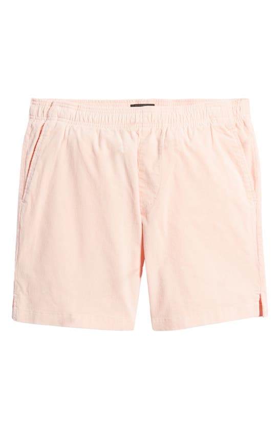Goodlife Stretch Corduroy Shorts In Barely Pink
