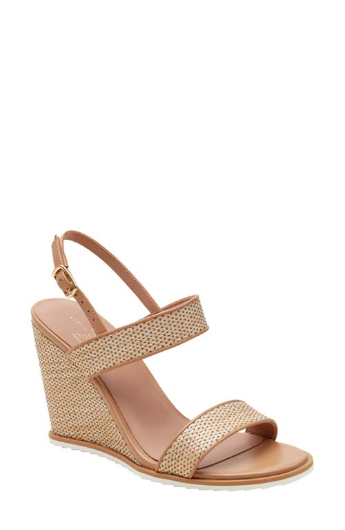 Linea Paolo Edith Wedge Sandal In Brown